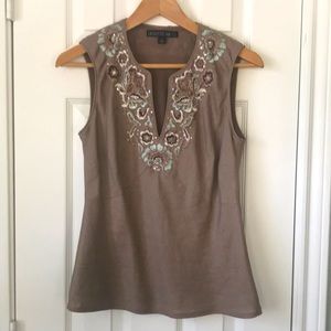 Lafayette 148 Embroidered blouse